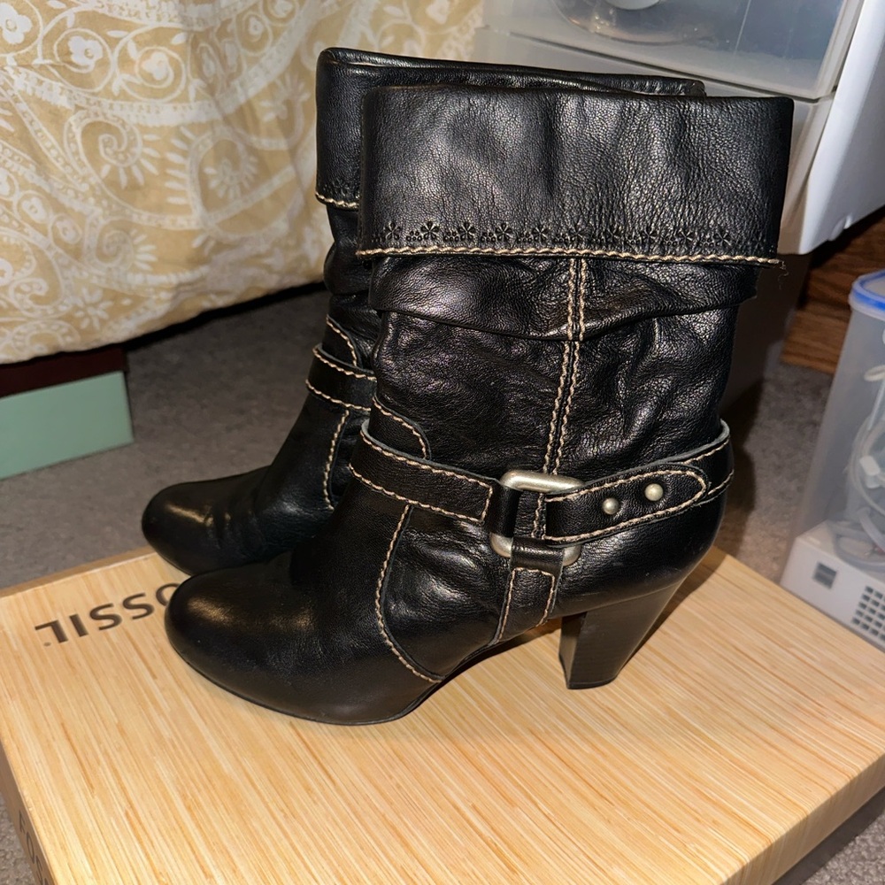 Vintage Fossil Tawny Boot